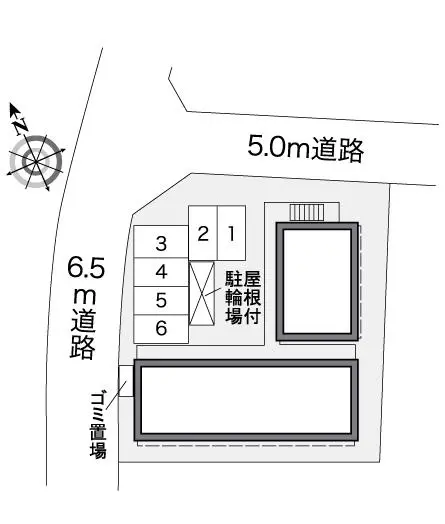 ★手数料０円★川越市笠幡　月極駐車場（LP）